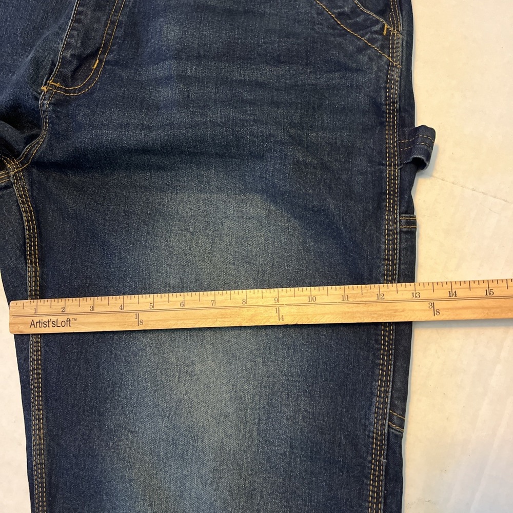 WGA Men's 38/32 Carpenters Flex Performance Pants Staright Fit‎ Orig. $78-New - Picture 8 of 9